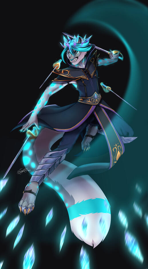 Shaded Commission @SnowySouthPaw