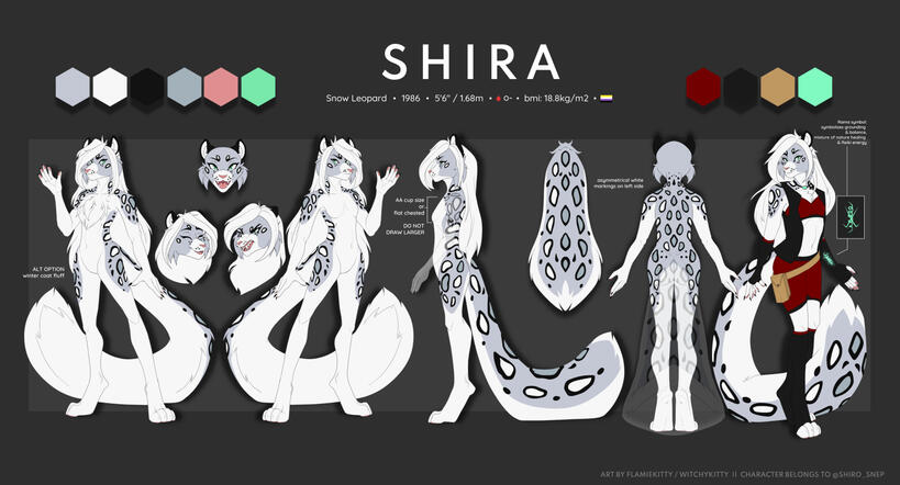 Reference sheet commission @ShiroSnep